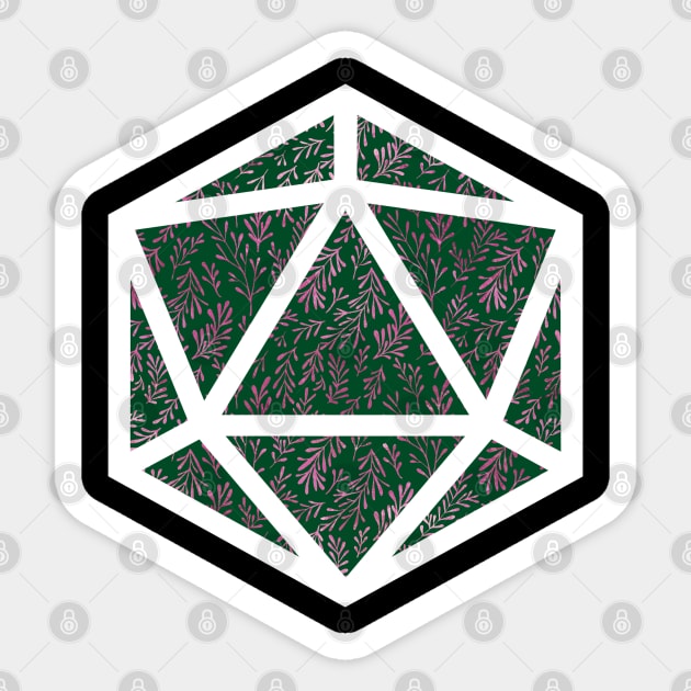 D20 Decal Badge - Cunning 2 Sticker by aaallsmiles